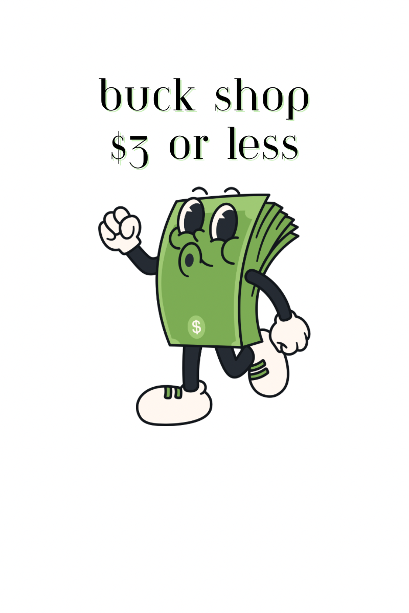 💸Buck Shop $3 or Less