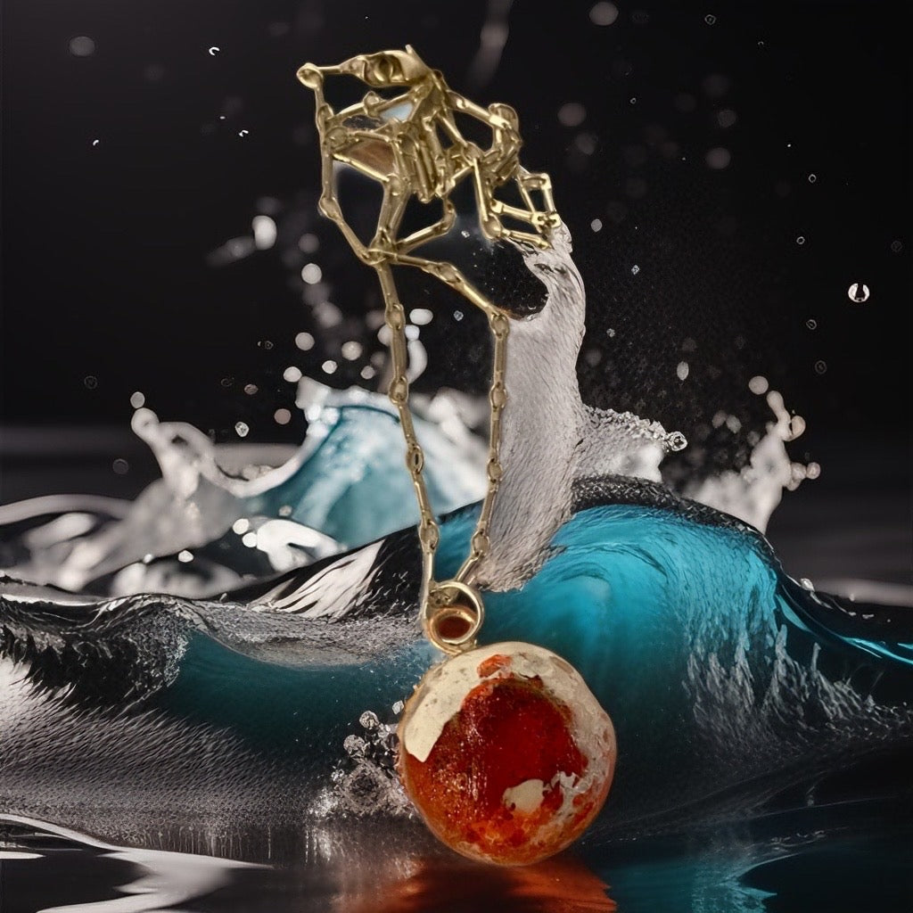 It’s giving… ‘strawberry shortcake’ 🍰 in Sterling Silver & Resin