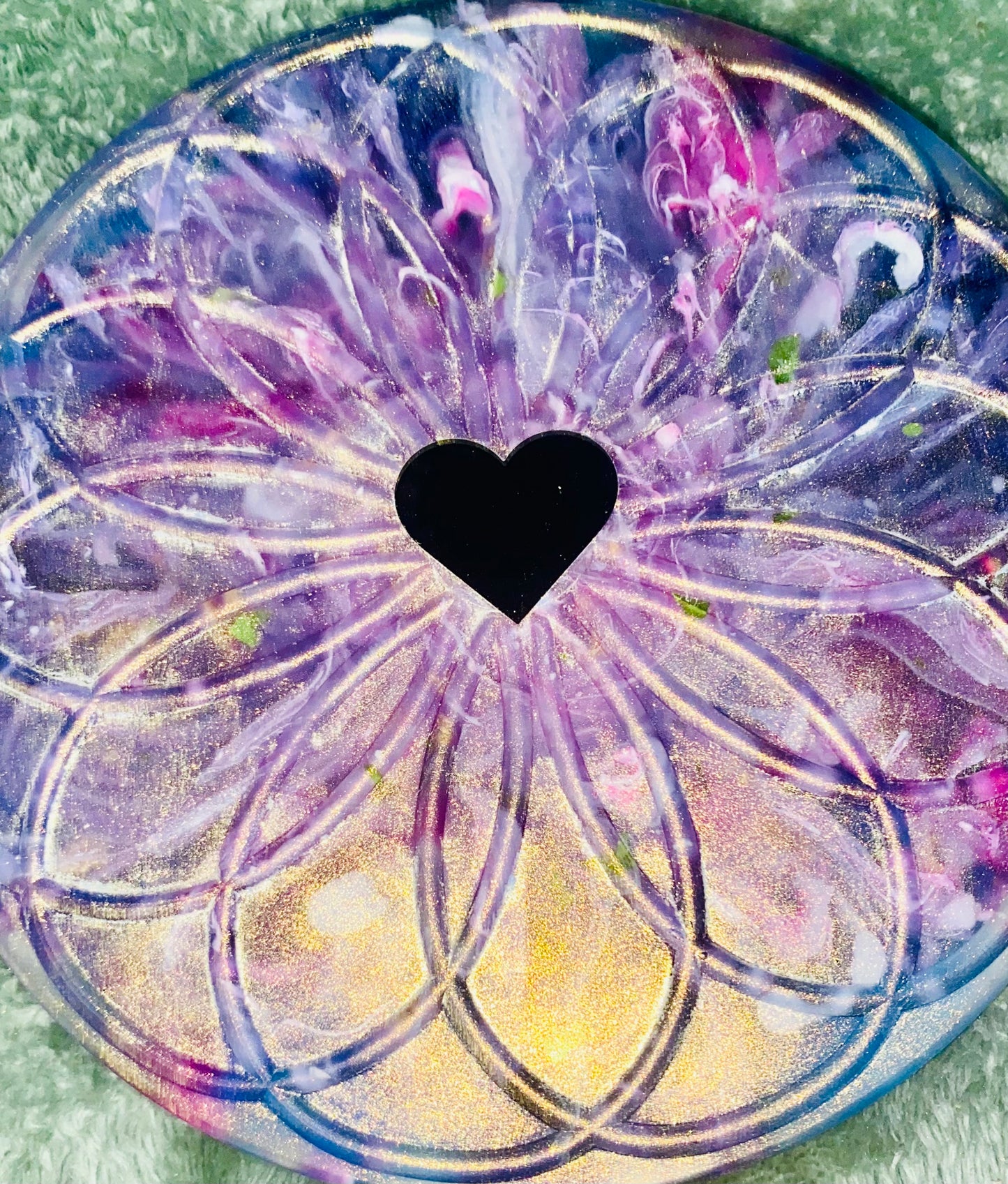 Handmade Purplish Trivet