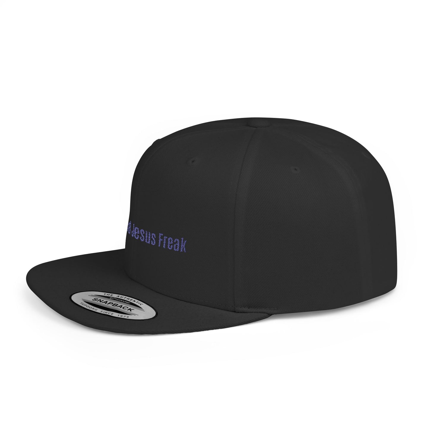 Certified Jesus Freak Flat Bill Snapback Hat
