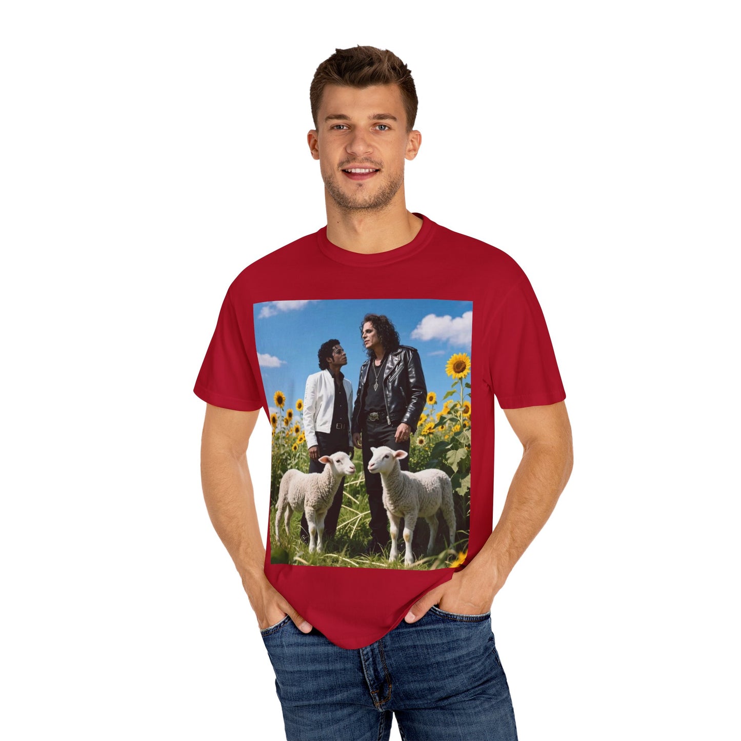 Graphic Tee - Ozzy and Michael Jackson in Heaven Design