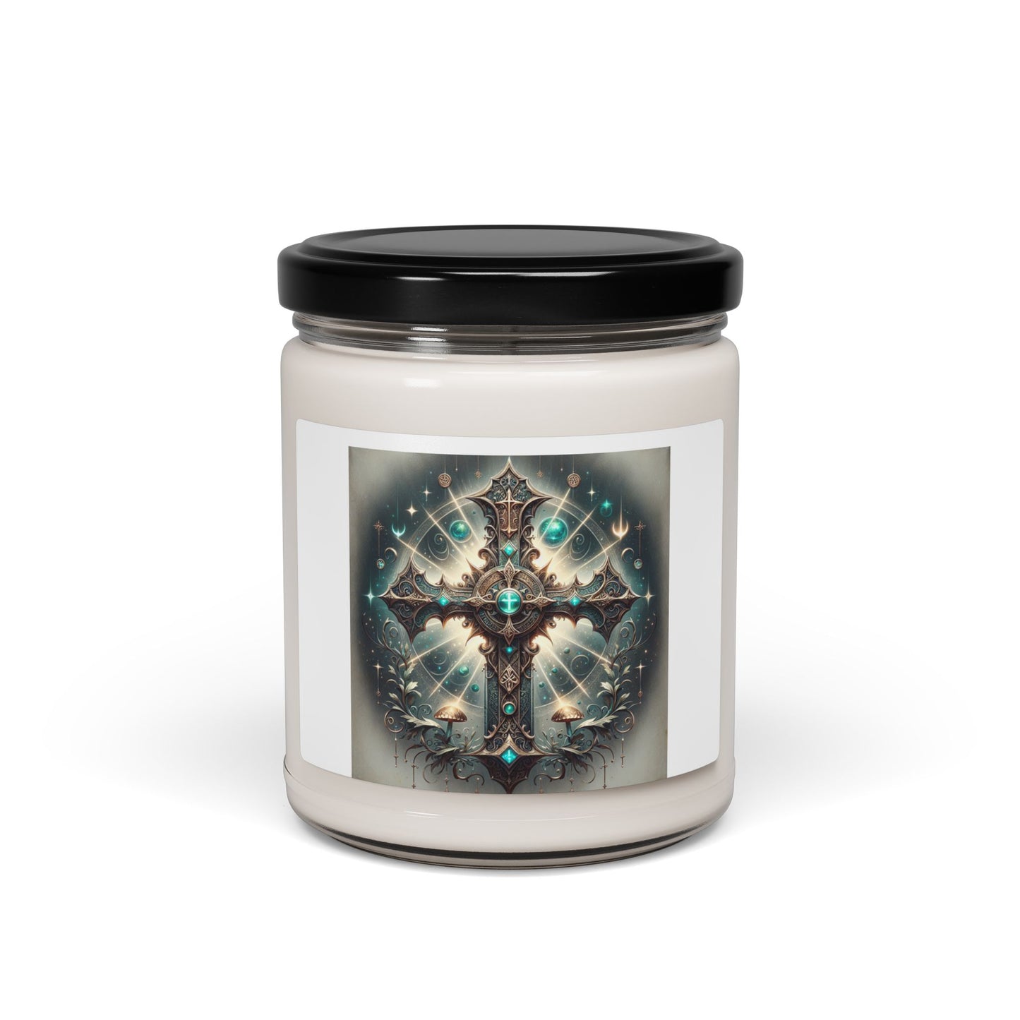 Beautiful Cross Scented Soy Candle -