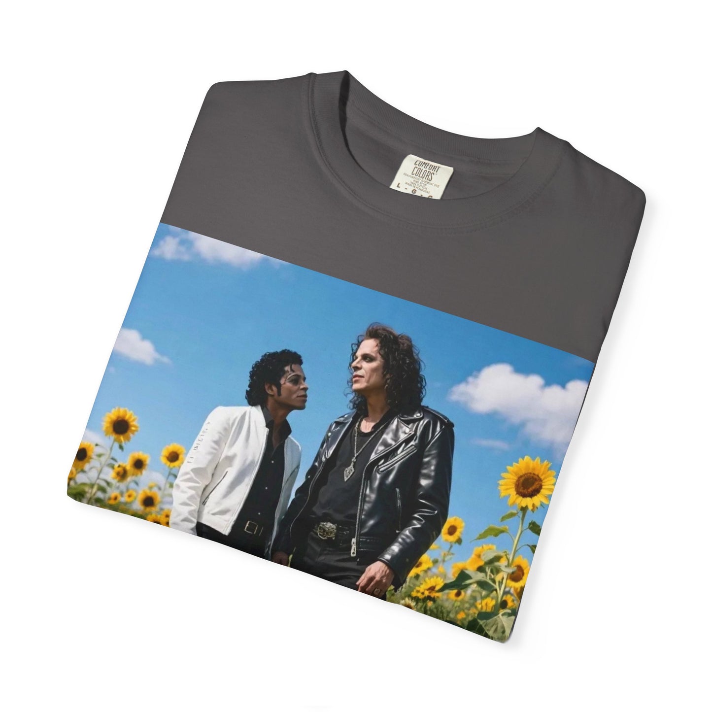 Graphic Tee - Ozzy and Michael Jackson in Heaven Design