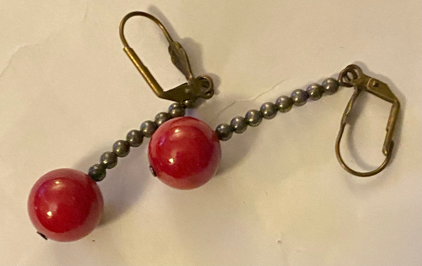 Cherry Look earrings