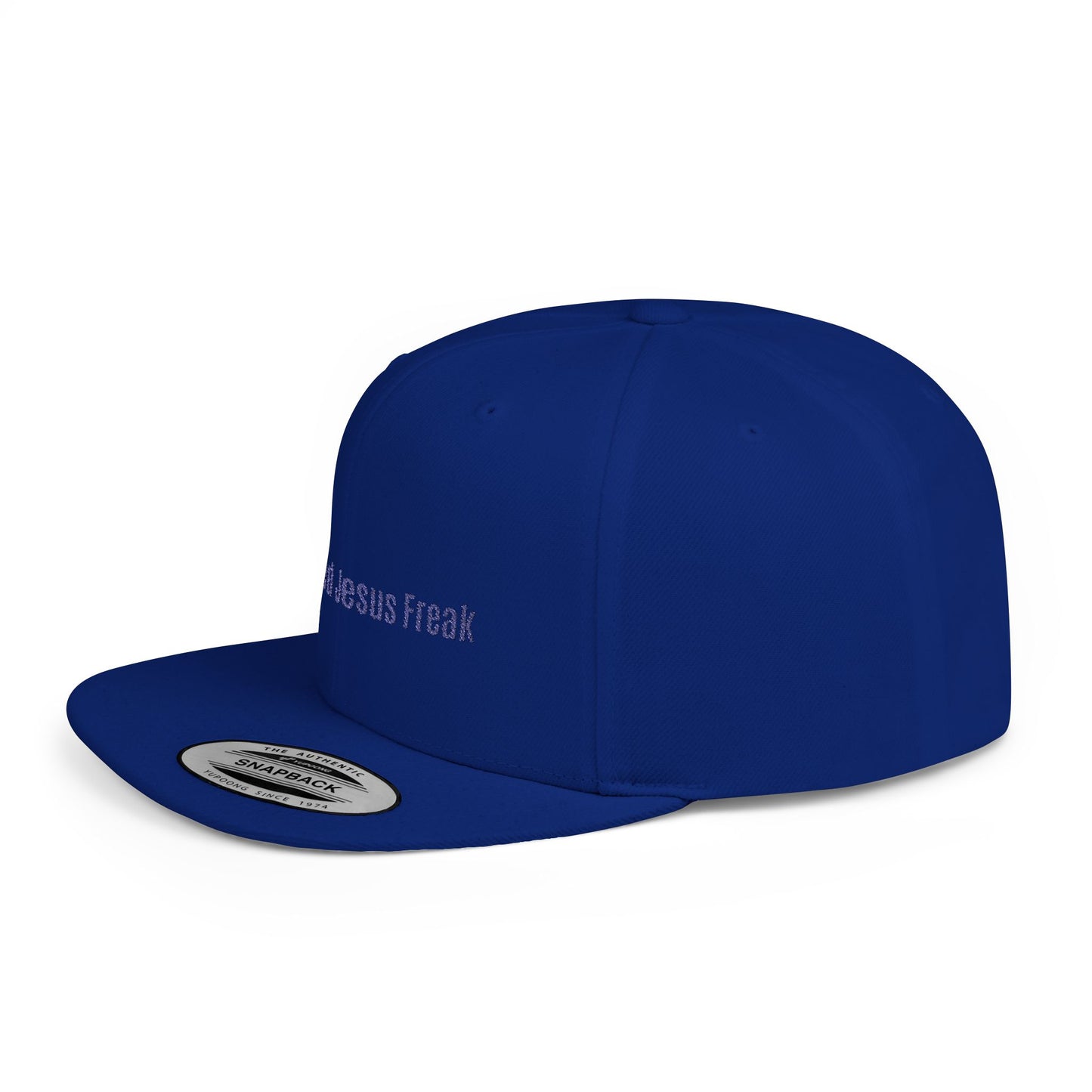 Certified Jesus Freak Flat Bill Snapback Hat