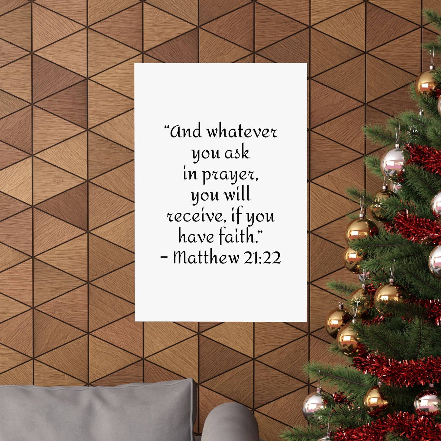 Inspirational Faith Poster Prints,