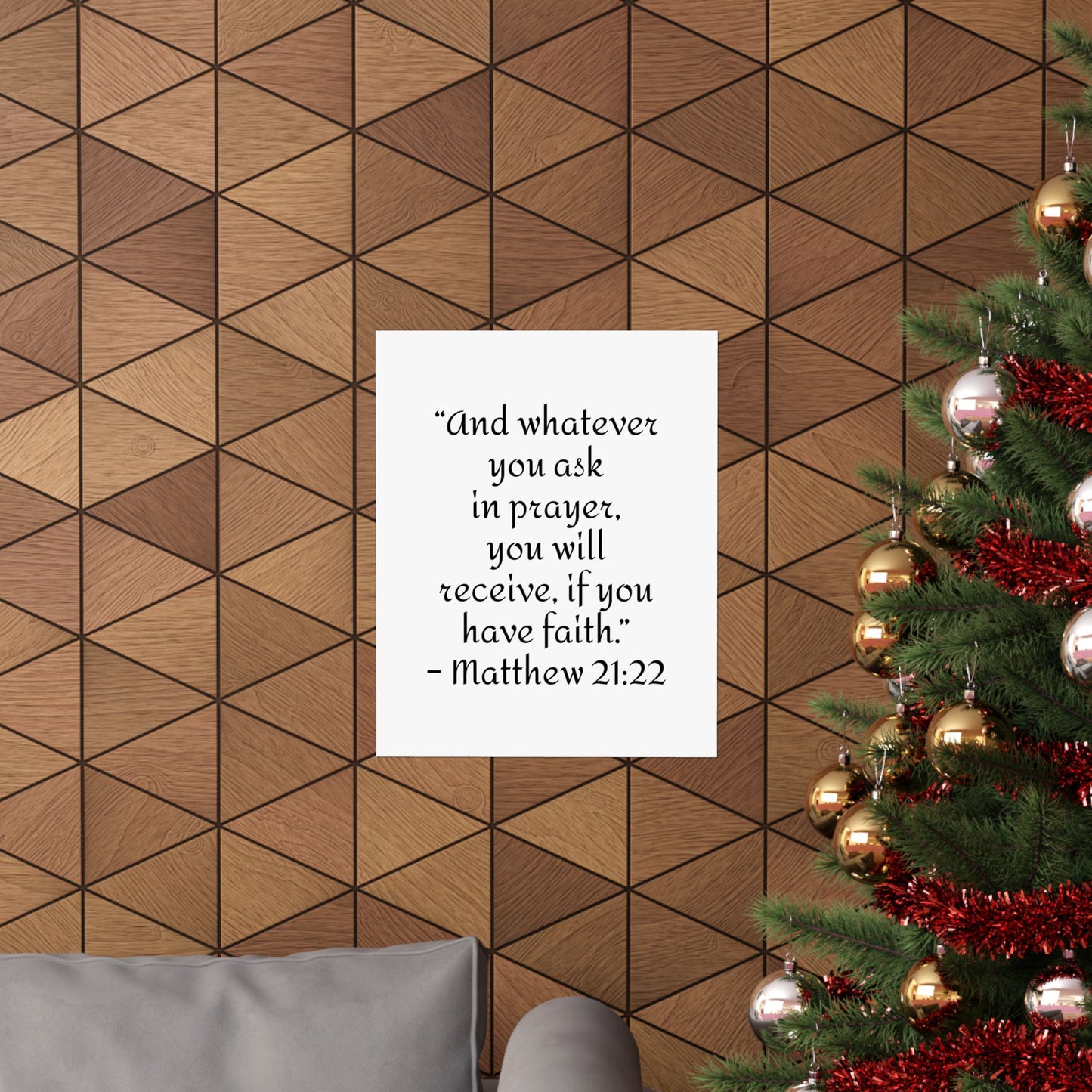 Inspirational Faith Poster Prints,