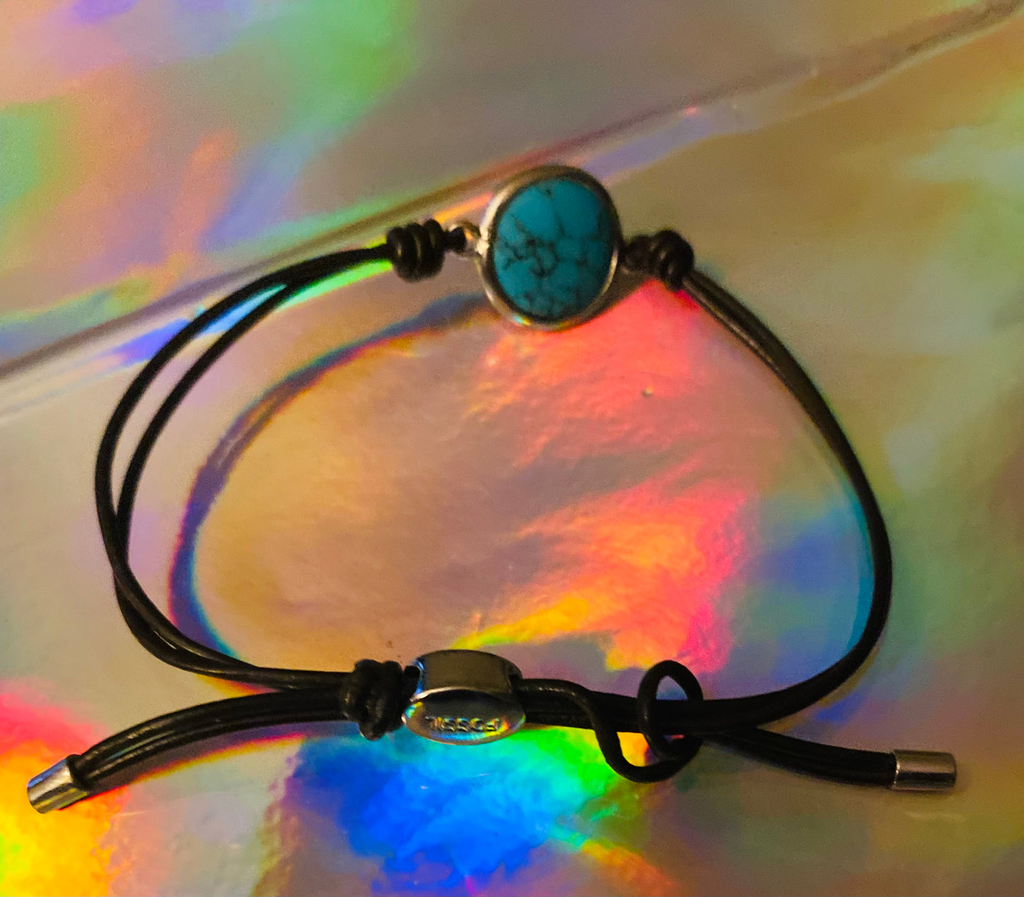 Fossil Faux Turquoise Bracelet