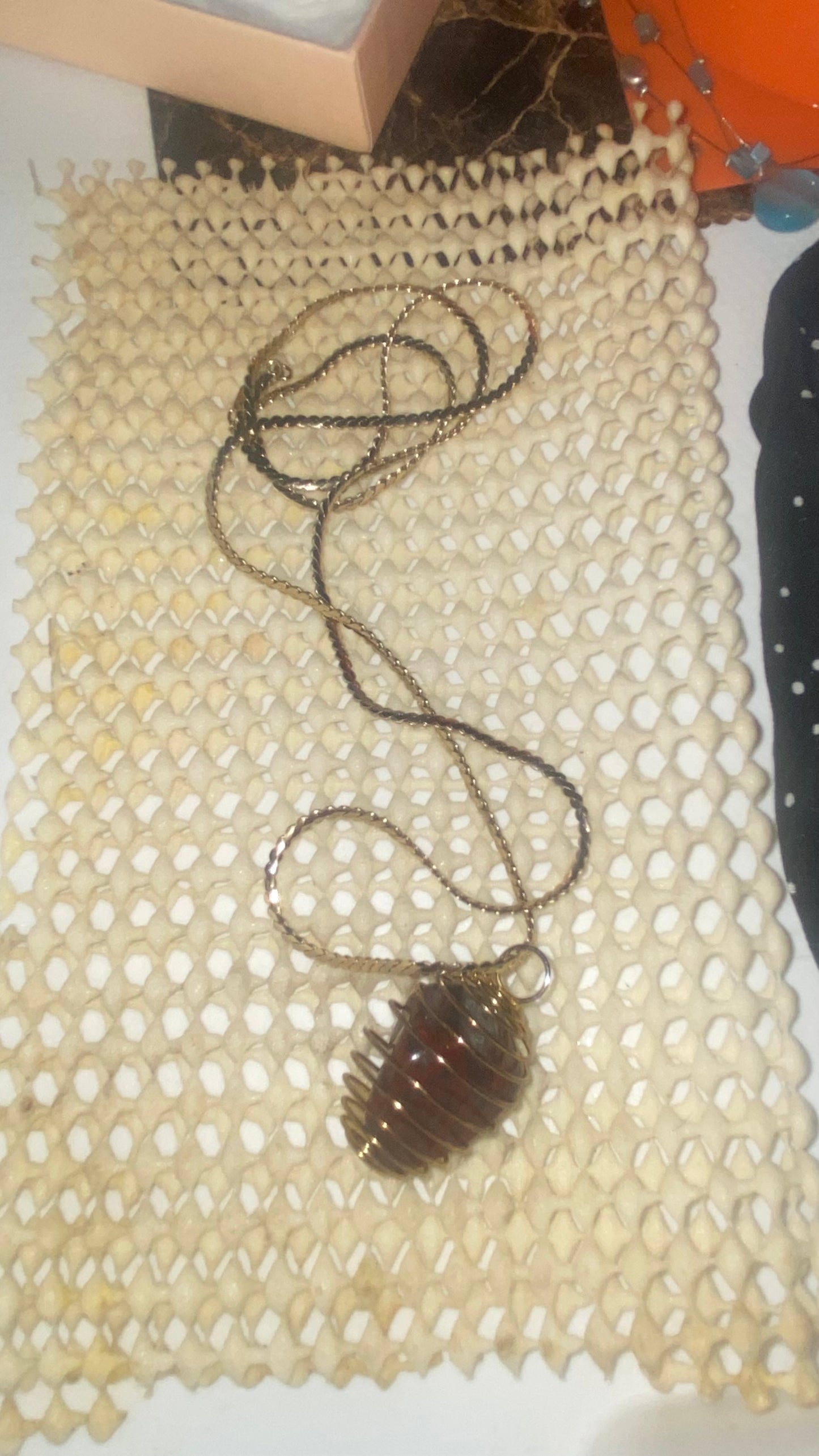 Red Jasper w/Hematite Necklace