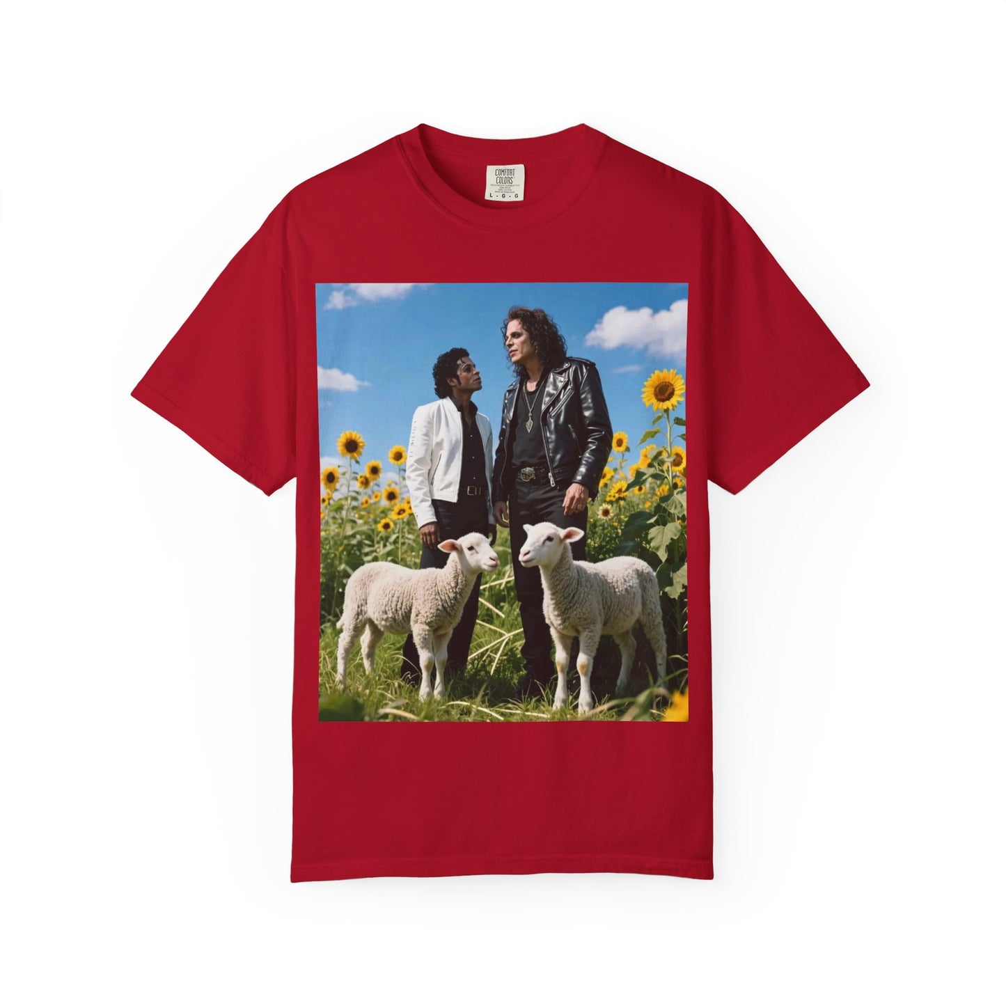 Graphic Tee - Ozzy and Michael Jackson in Heaven Design