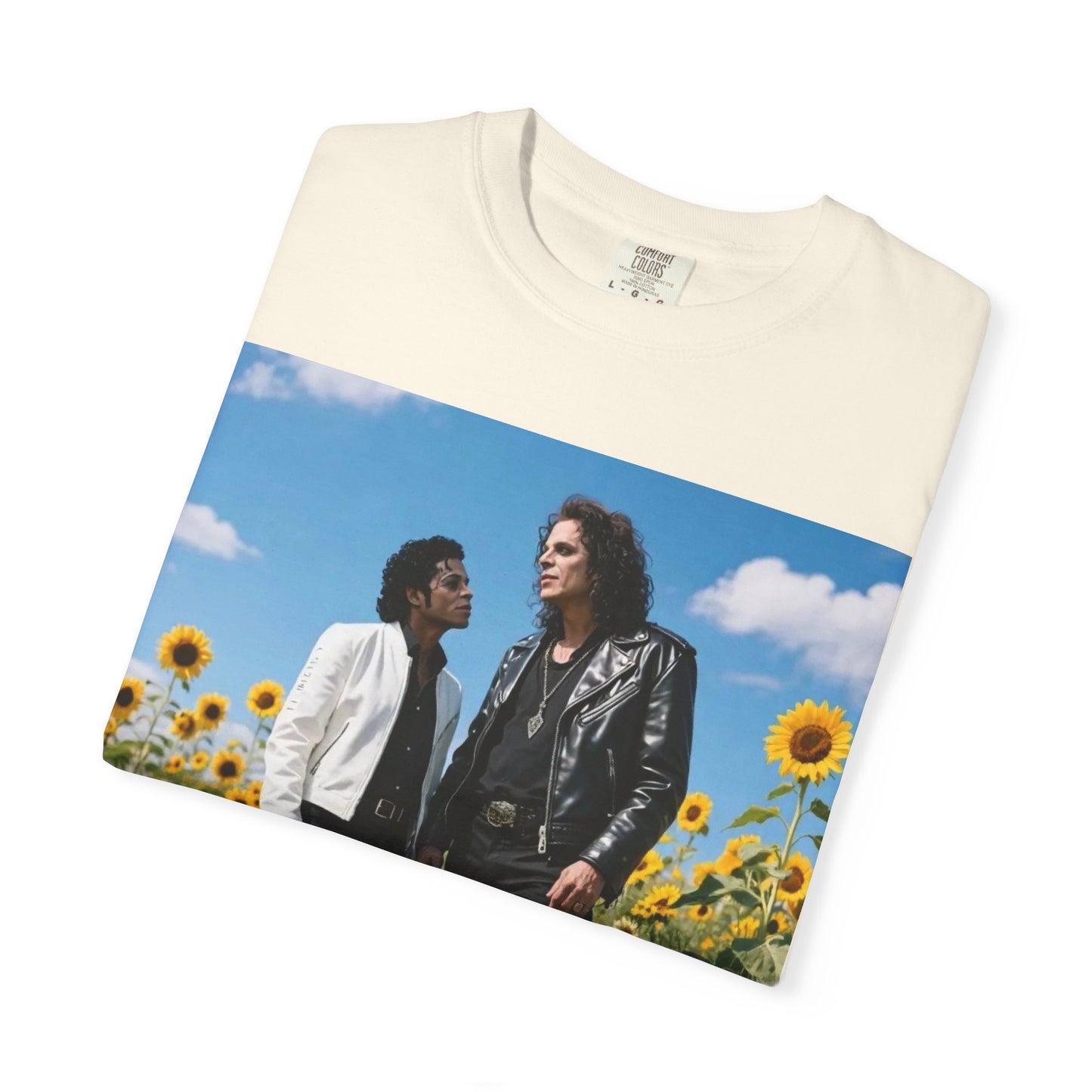 Graphic Tee - Ozzy and Michael Jackson in Heaven Design
