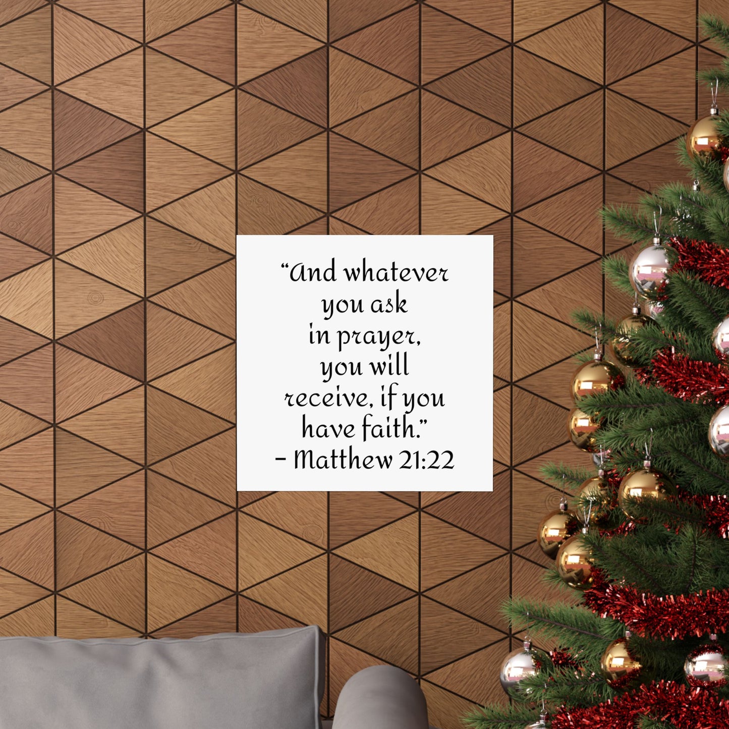 Inspirational Faith Poster Prints,