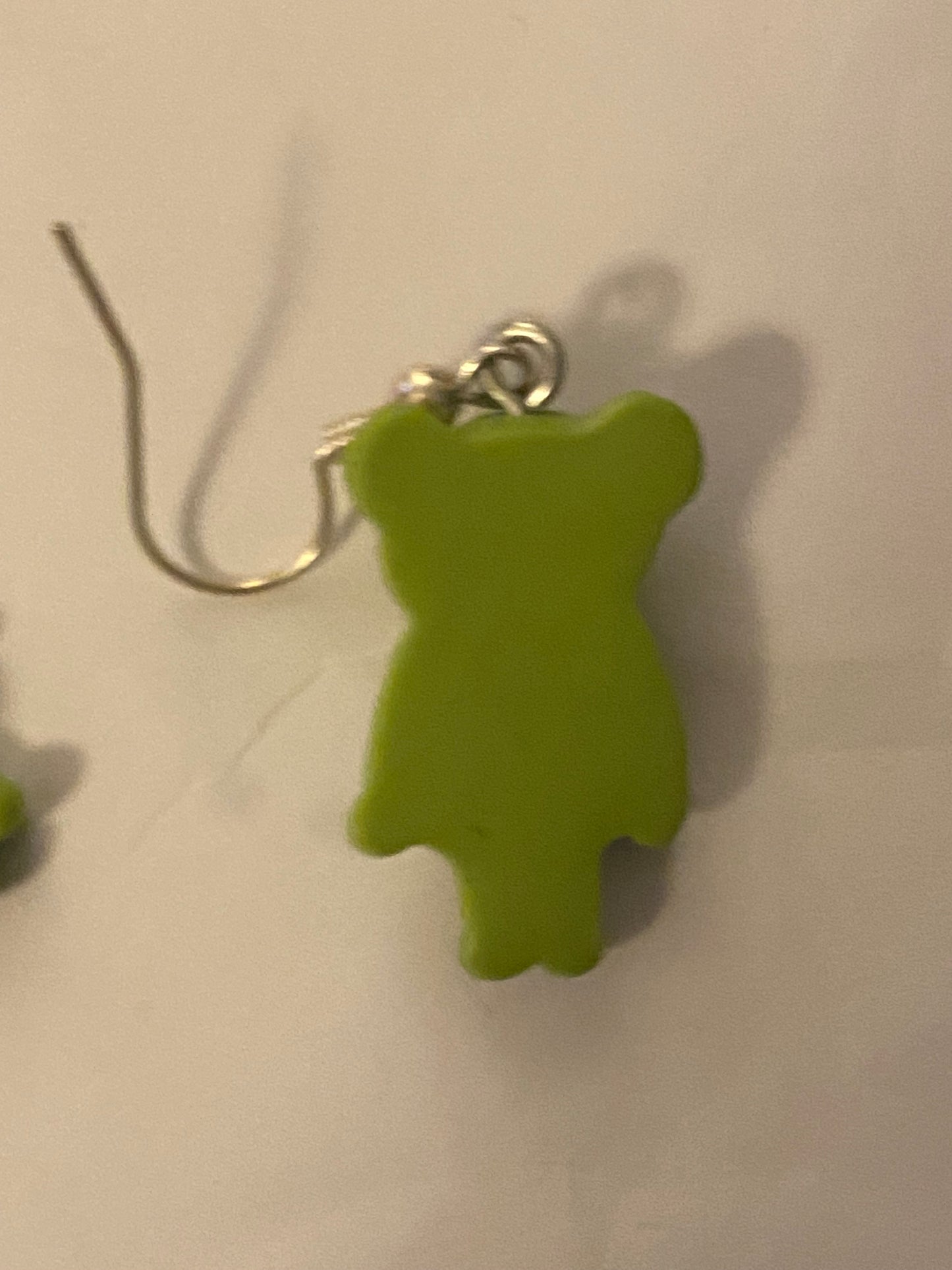 Wire Frog Earrings