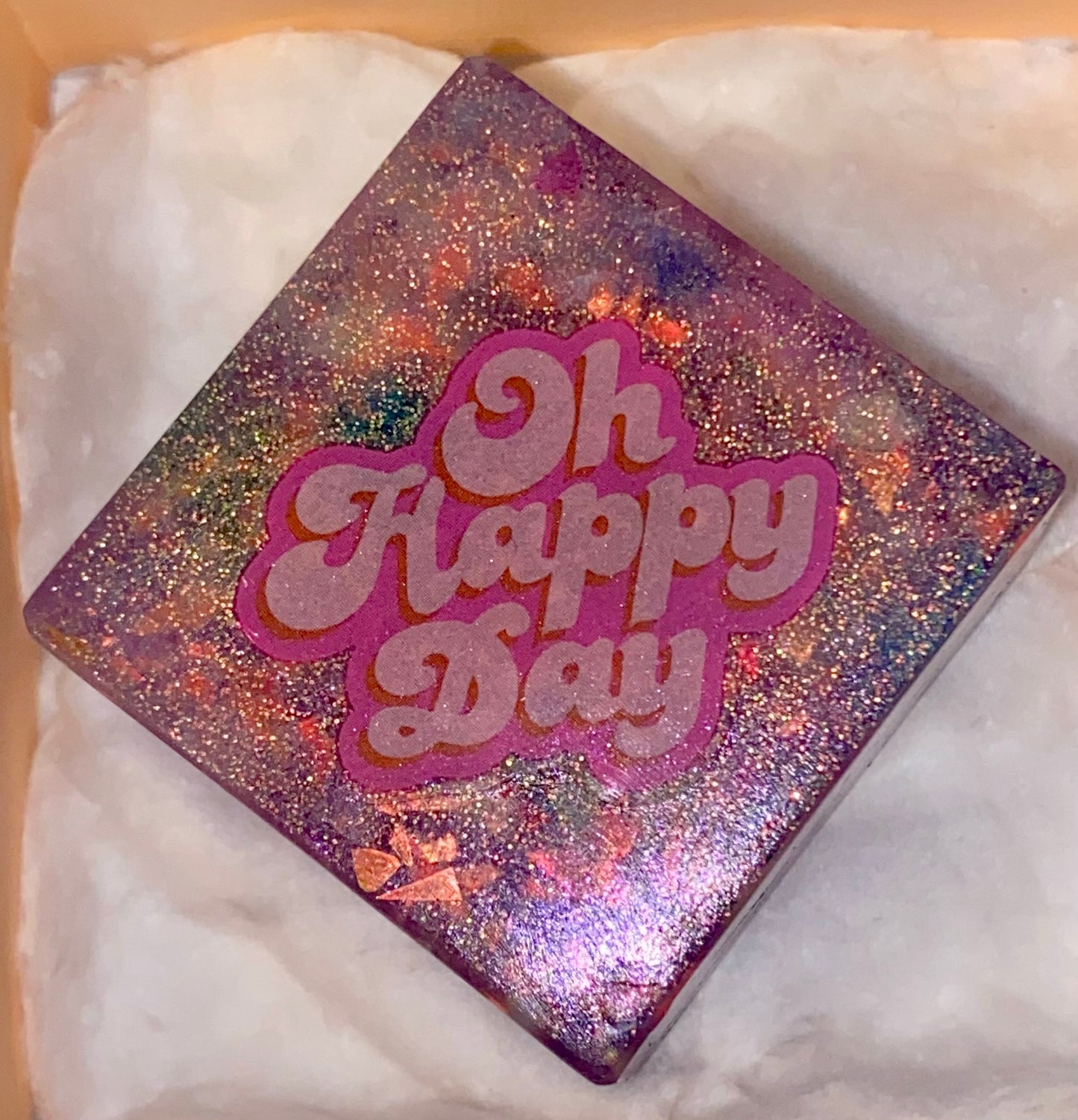 ‘Oh Happy Day’ Paperweight