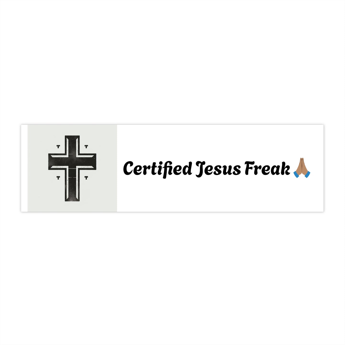 Certified Jesus Freak Bumper Stickers | Faith-based Car Decor