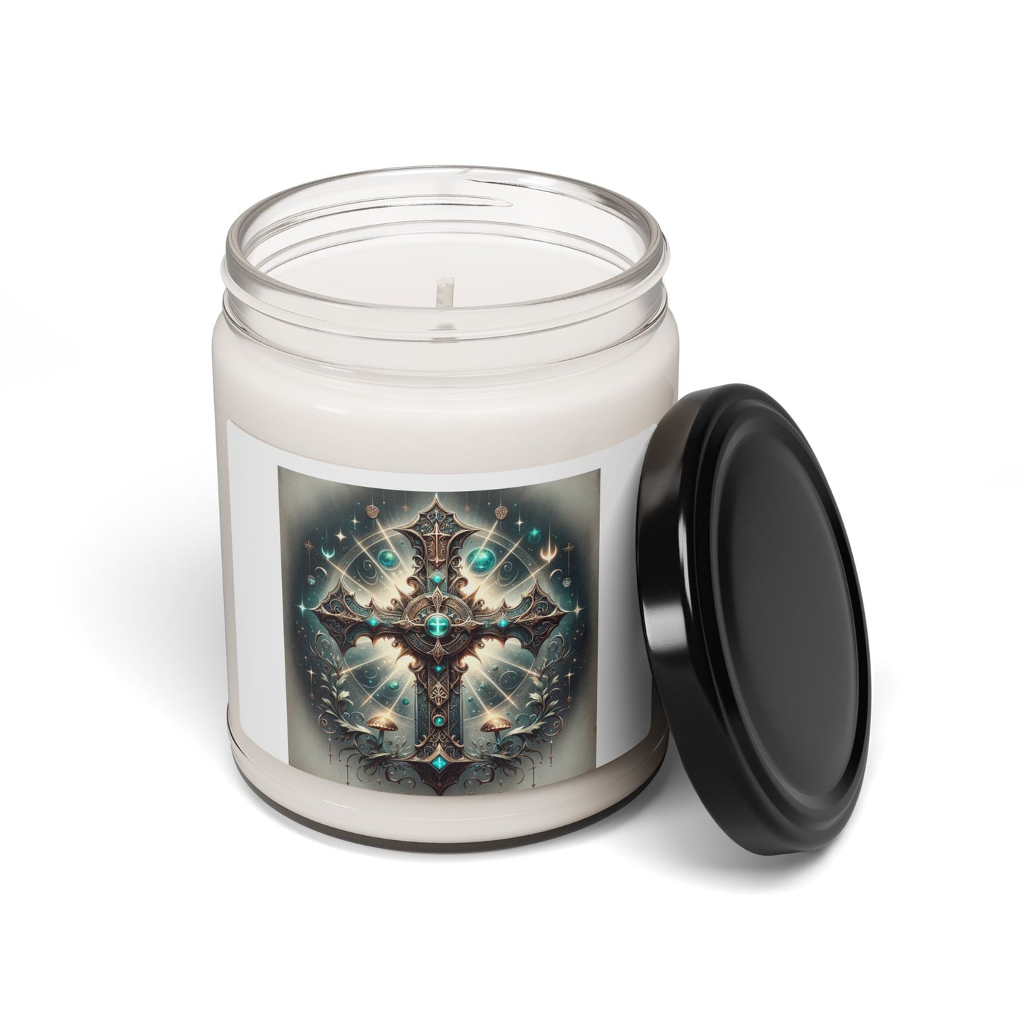 Beautiful Cross Scented Soy Candle -