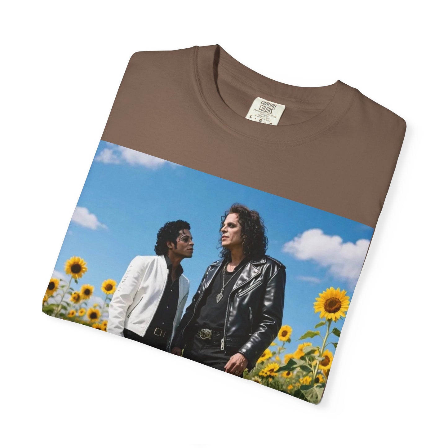 Graphic Tee - Ozzy and Michael Jackson in Heaven Design