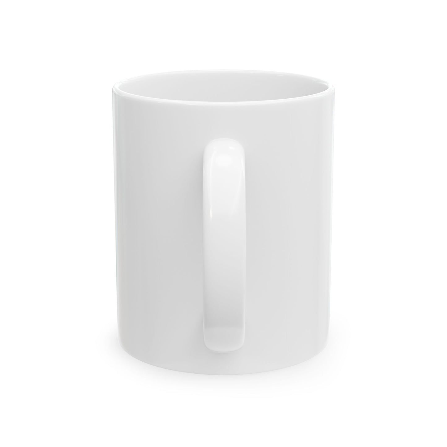 Spiritual Cross Design Ceramic Mug