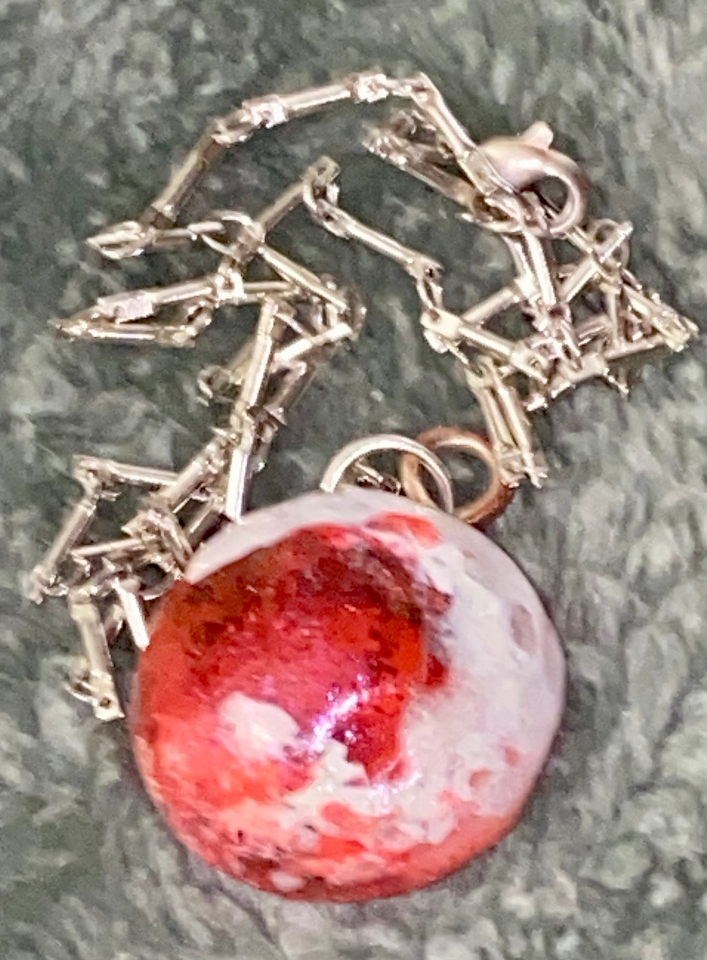 It’s giving… ‘strawberry shortcake’ 🍰 in Sterling Silver & Resin