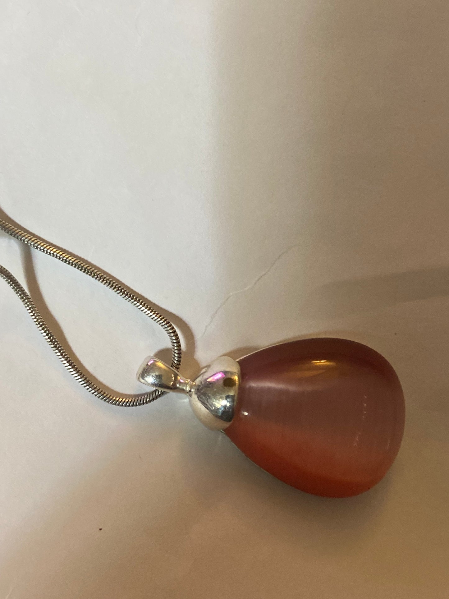 Shimmering Pink Pendant