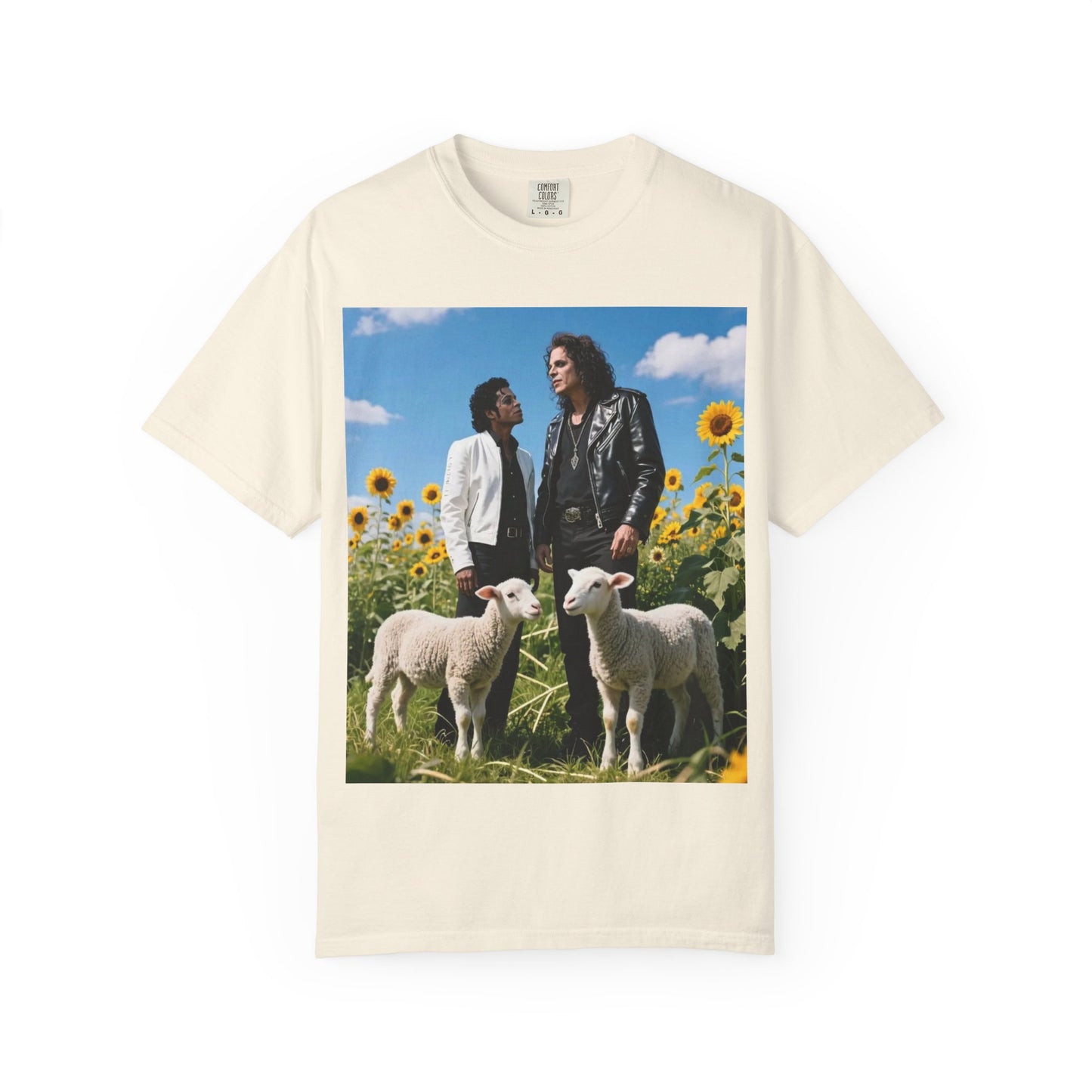 Graphic Tee - Ozzy and Michael Jackson in Heaven Design