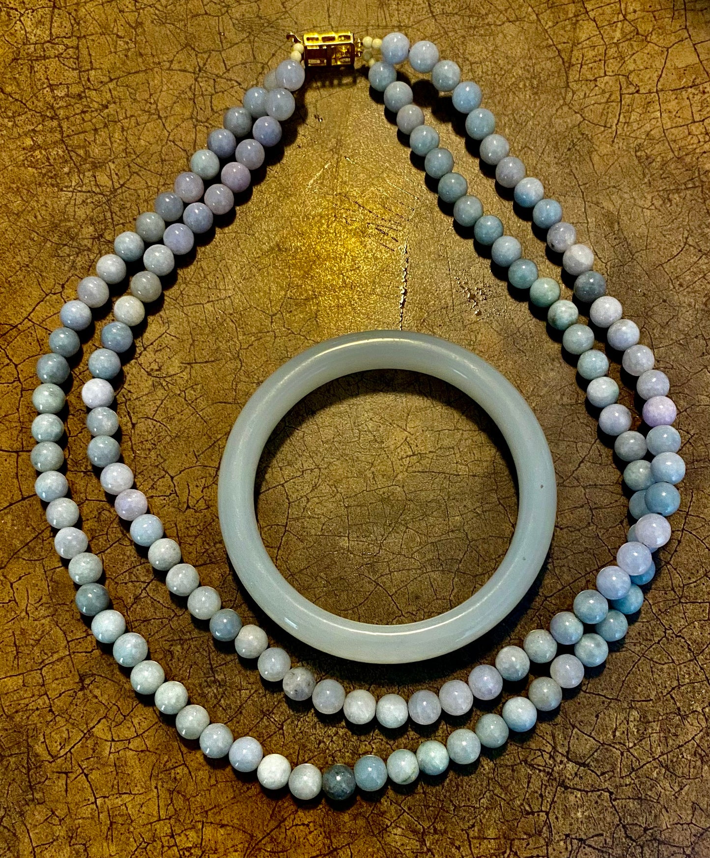 Authentic Jadeite Necklace & Bracelet