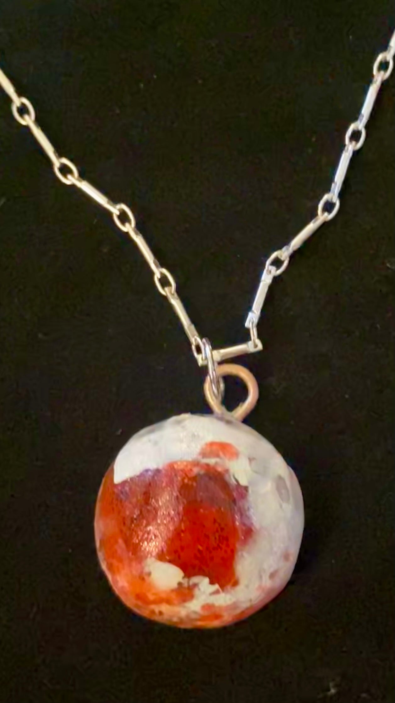 It’s giving… ‘strawberry shortcake’ 🍰 in Sterling Silver & Resin