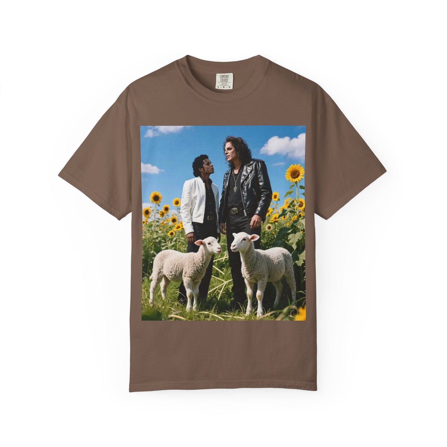 Graphic Tee - Ozzy and Michael Jackson in Heaven Design