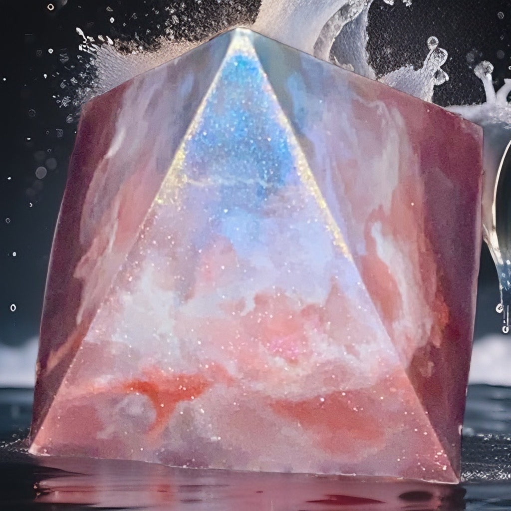 Angel Whispers Resin Pyramid