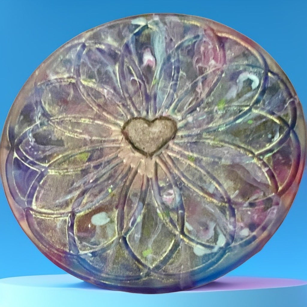 Handmade Purplish Trivet
