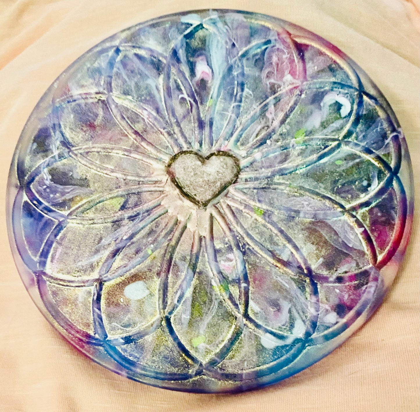Handmade Purplish Trivet