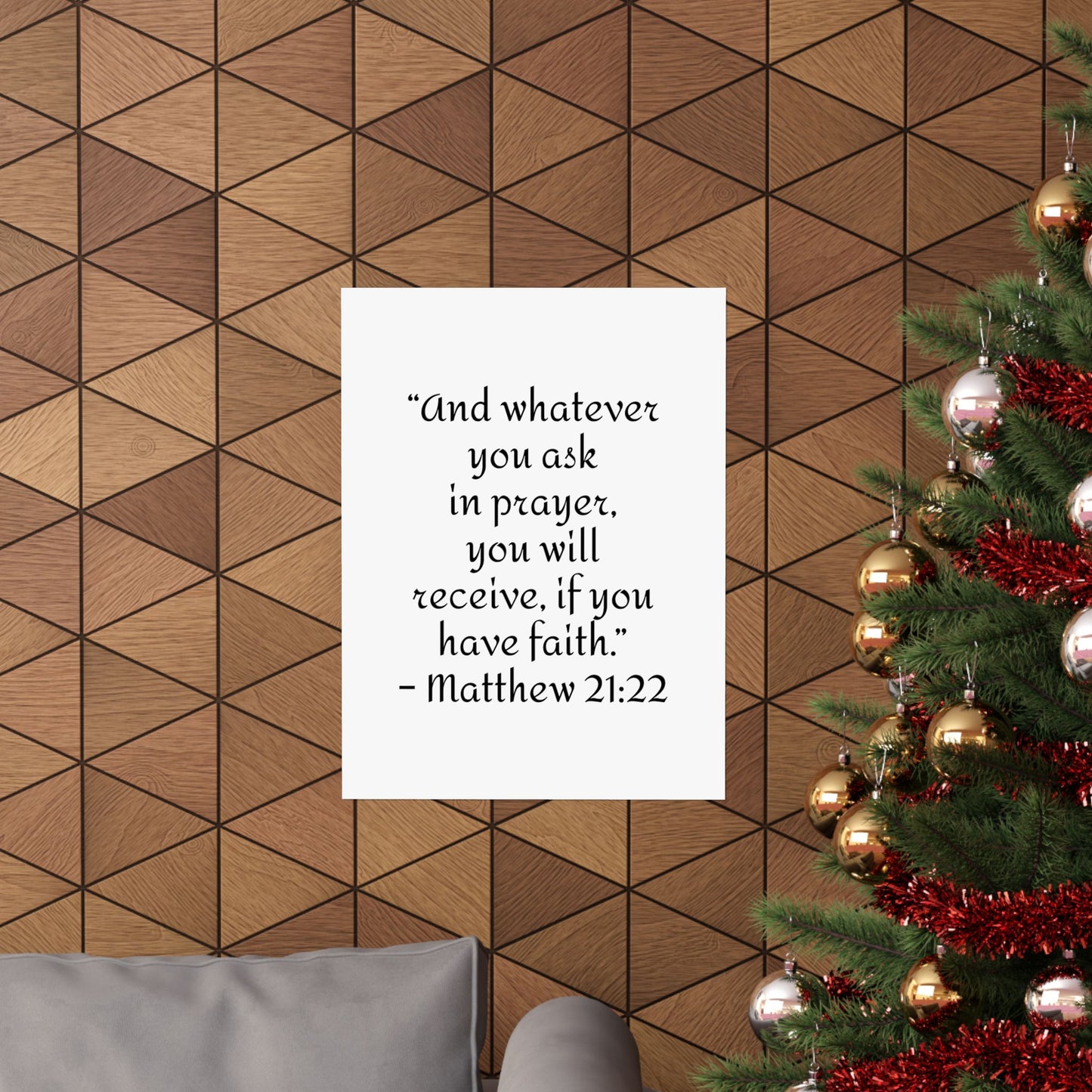 Inspirational Faith Poster Prints,