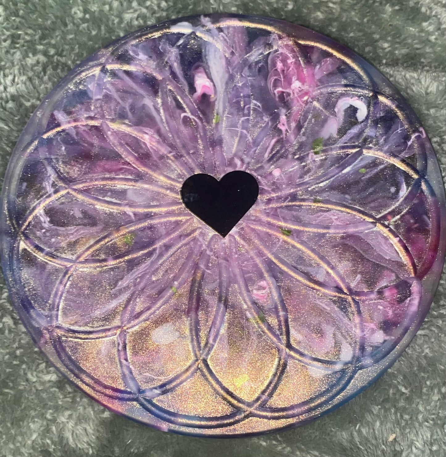Handmade Purplish Trivet