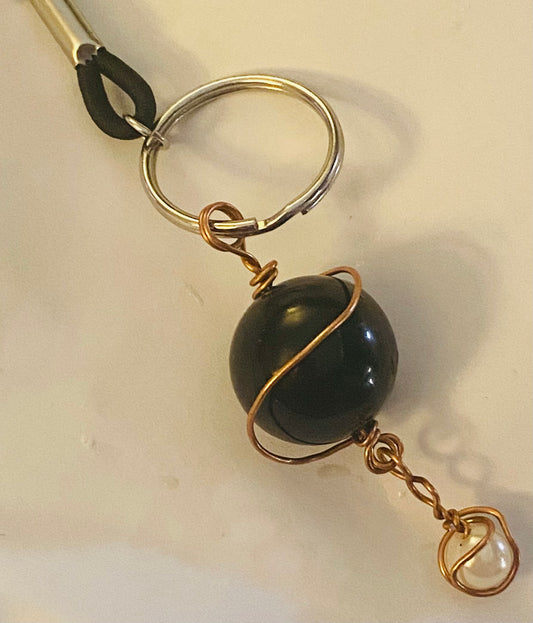 Planetary, Solar System Bead Keychain