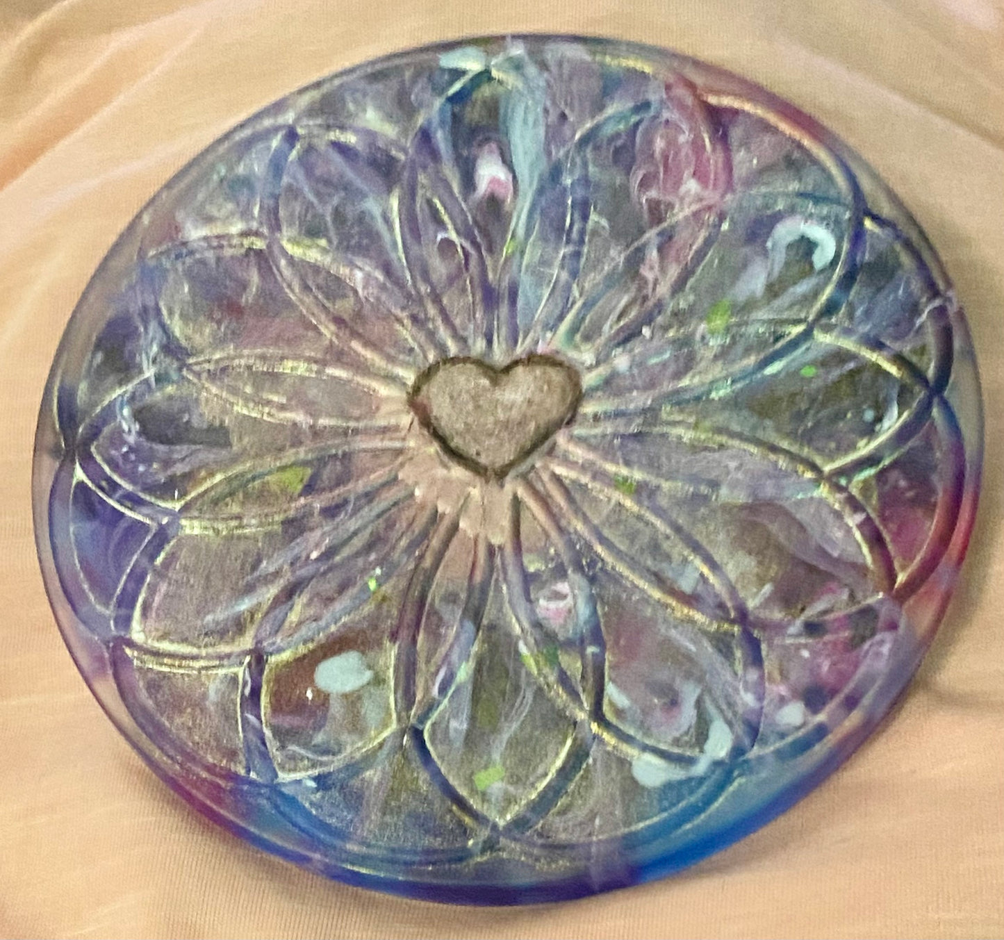 Handmade Purplish Trivet