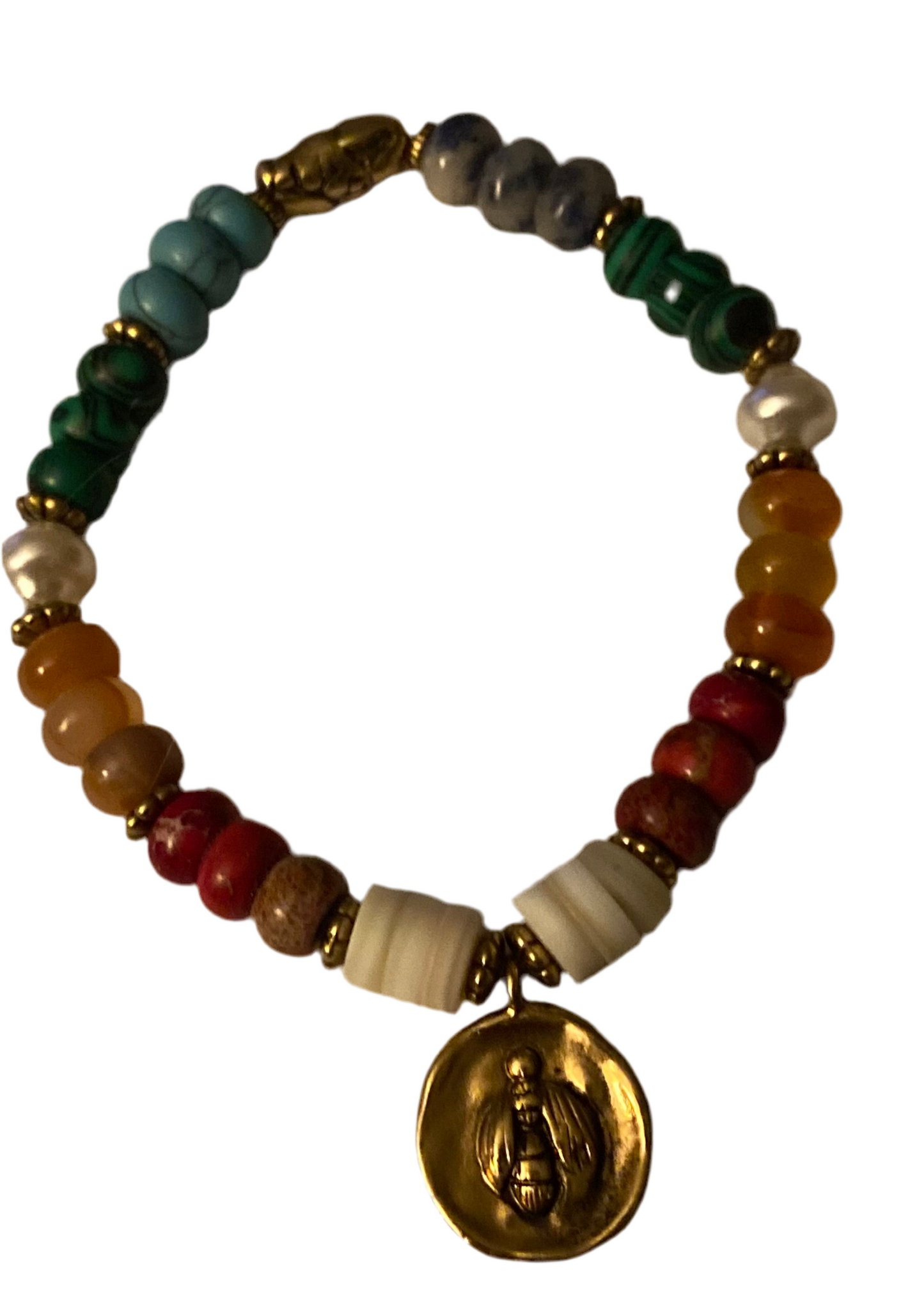 Patricia Nash Bee Drop Stretch Bracelet