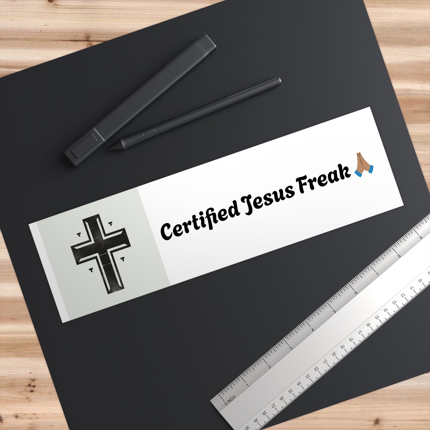 Certified Jesus Freak Bumper Stickers | Faith-based Car Decor