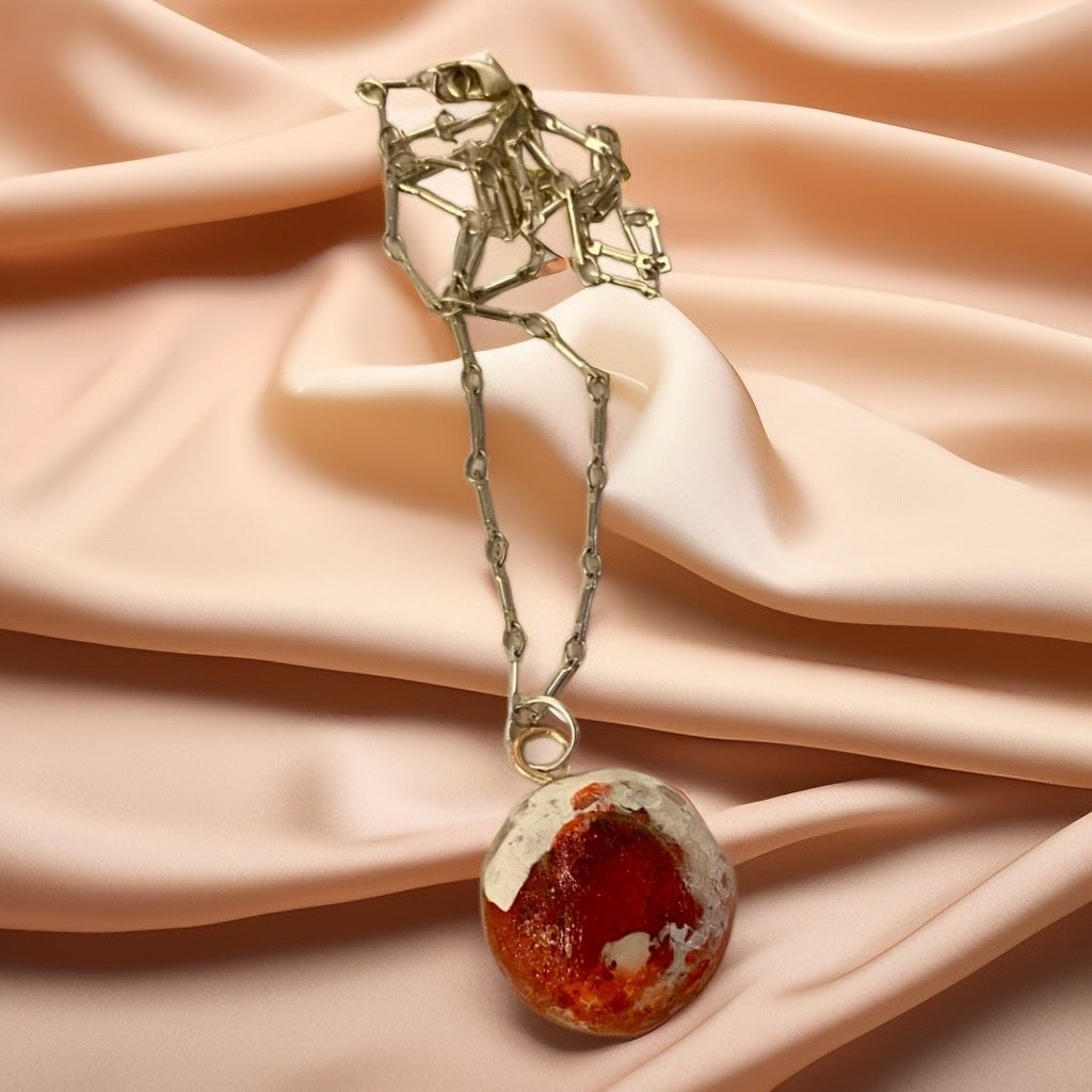 It’s giving… ‘strawberry shortcake’ 🍰 in Sterling Silver & Resin