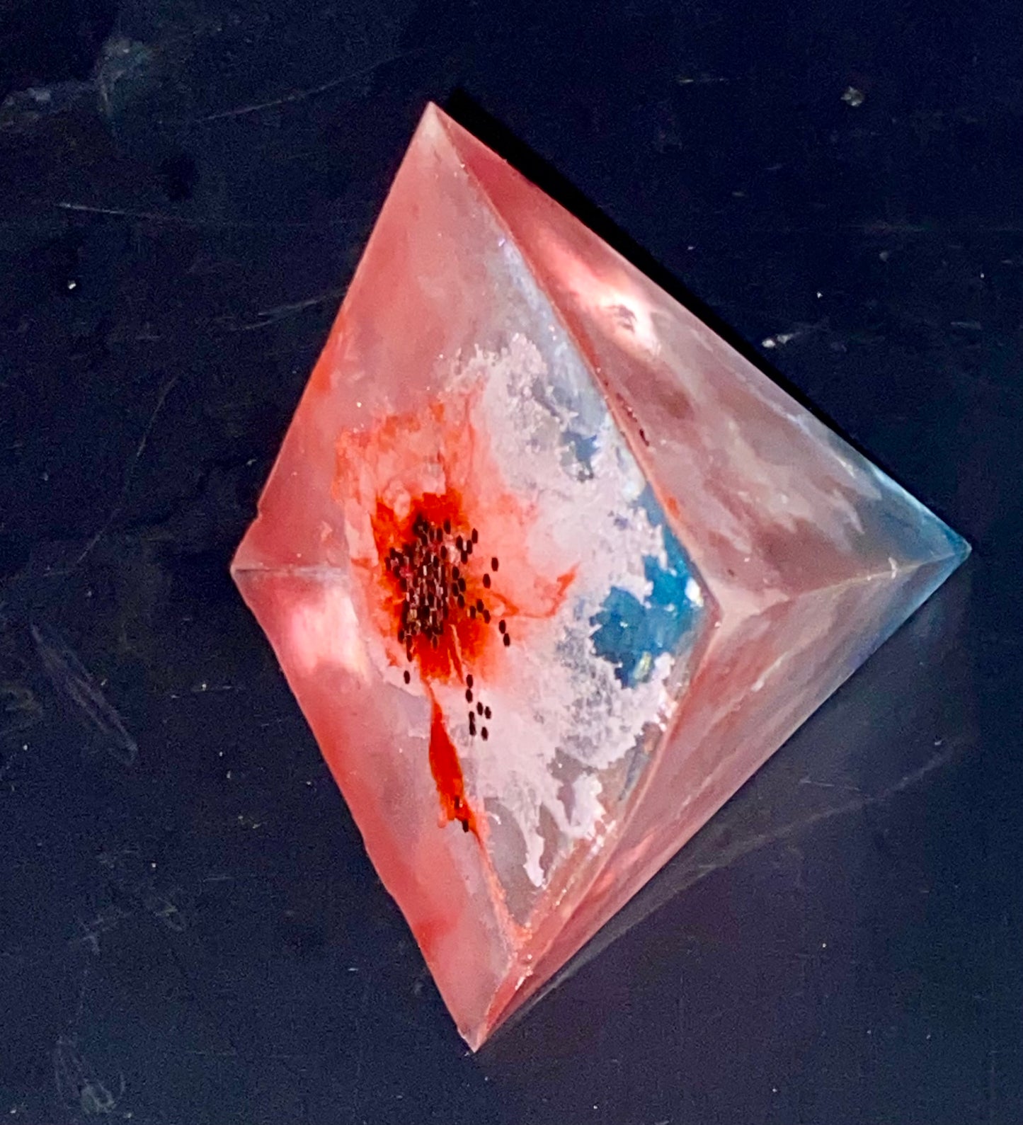 Angel Whispers Resin Pyramid