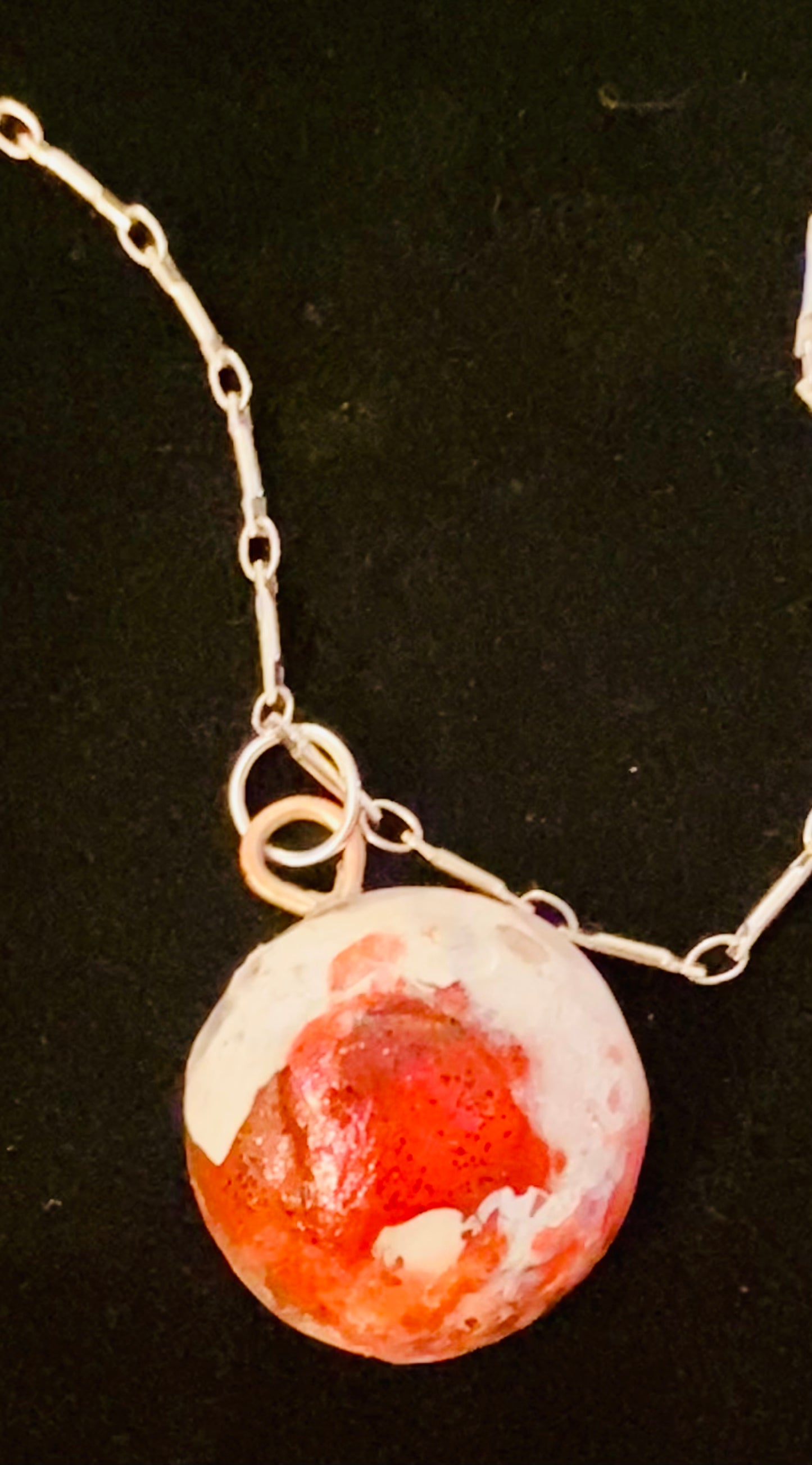 It’s giving… ‘strawberry shortcake’ 🍰 in Sterling Silver & Resin