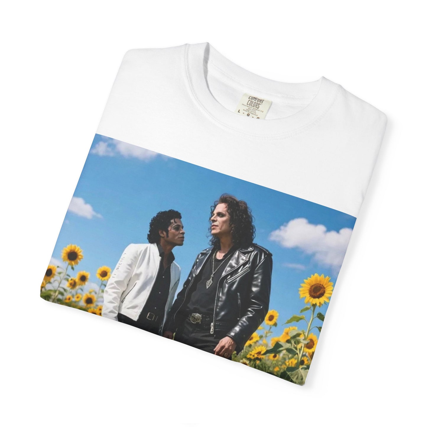 Graphic Tee - Ozzy and Michael Jackson in Heaven Design