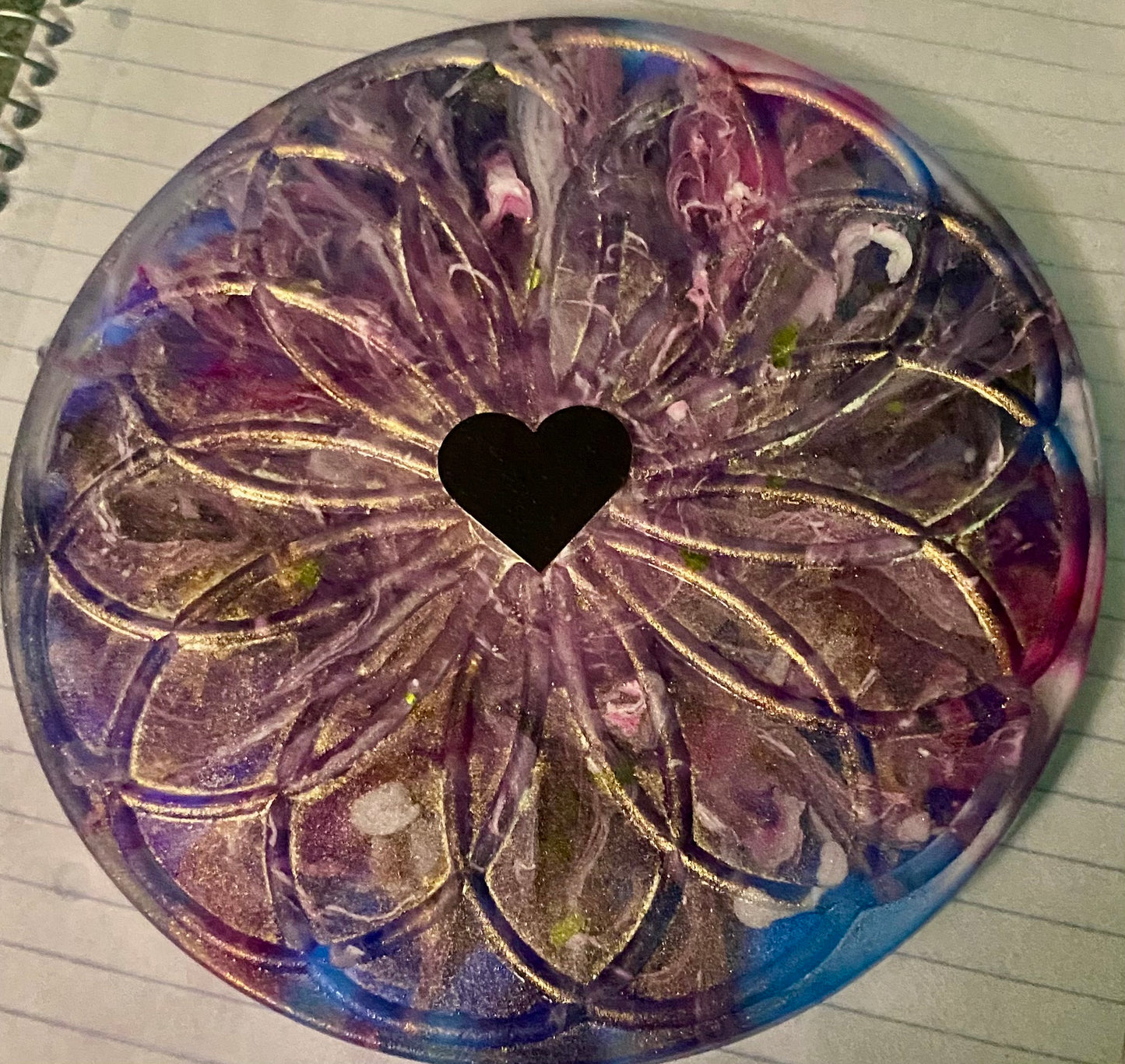 Handmade Purplish Trivet