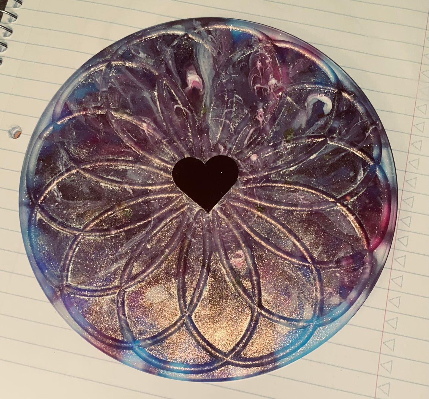 Handmade Purplish Trivet