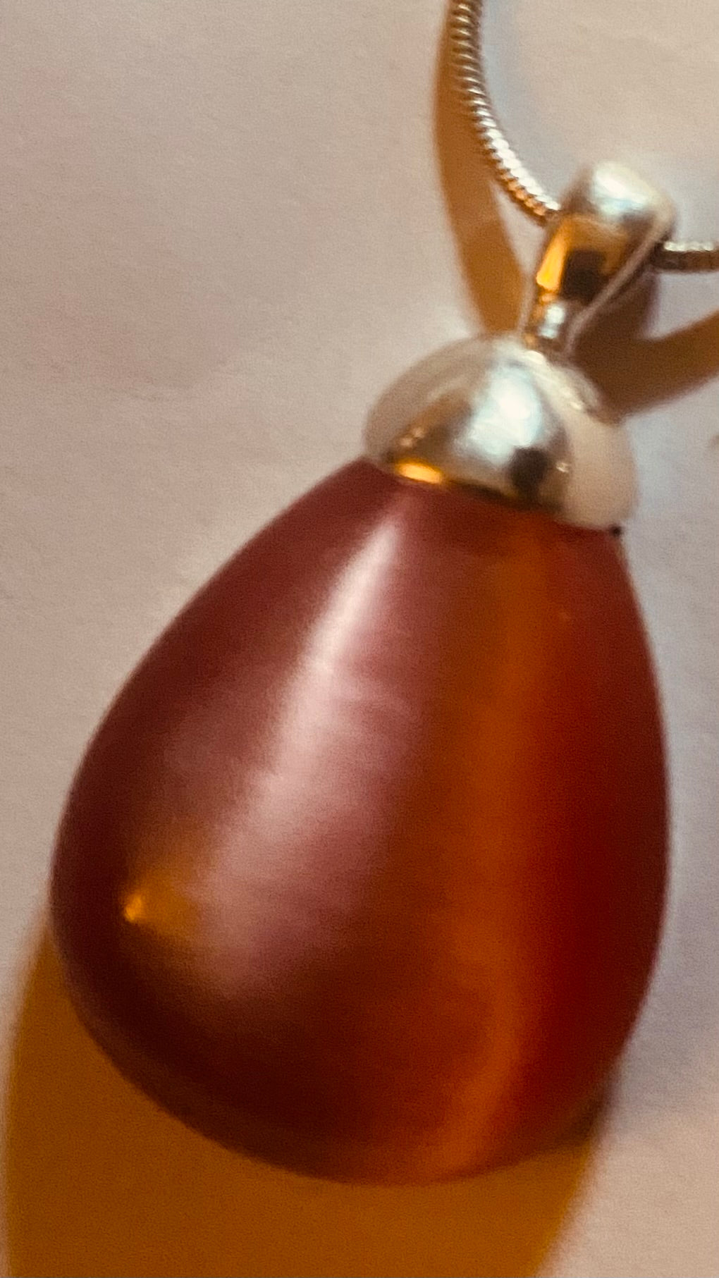 Shimmering Pink Pendant