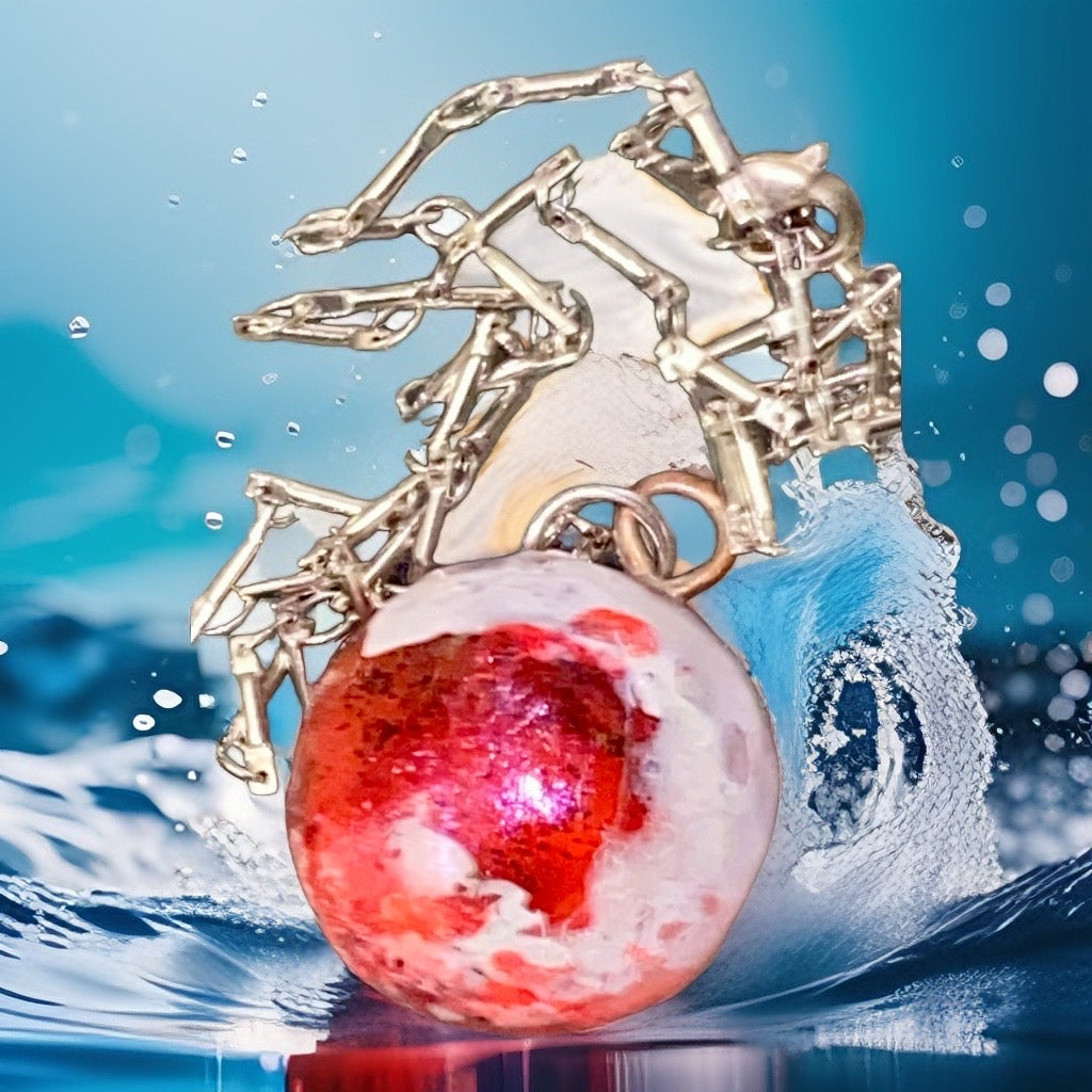 It’s giving… ‘strawberry shortcake’ 🍰 in Sterling Silver & Resin