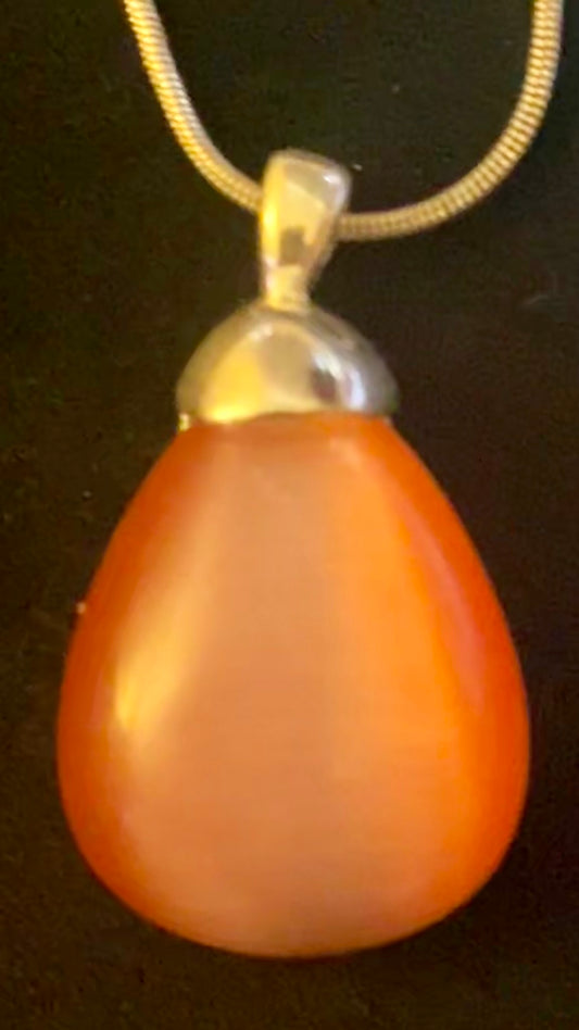 Shimmering Pink Pendant