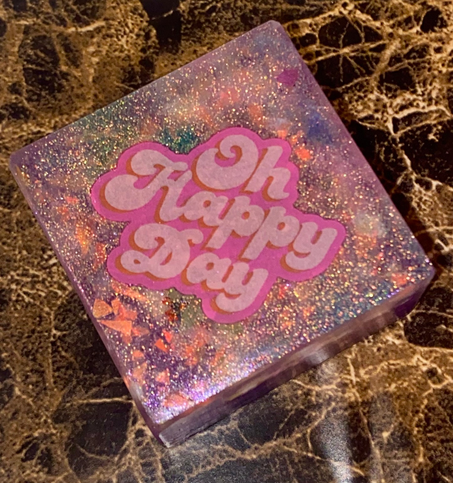 ‘Oh Happy Day’ Paperweight