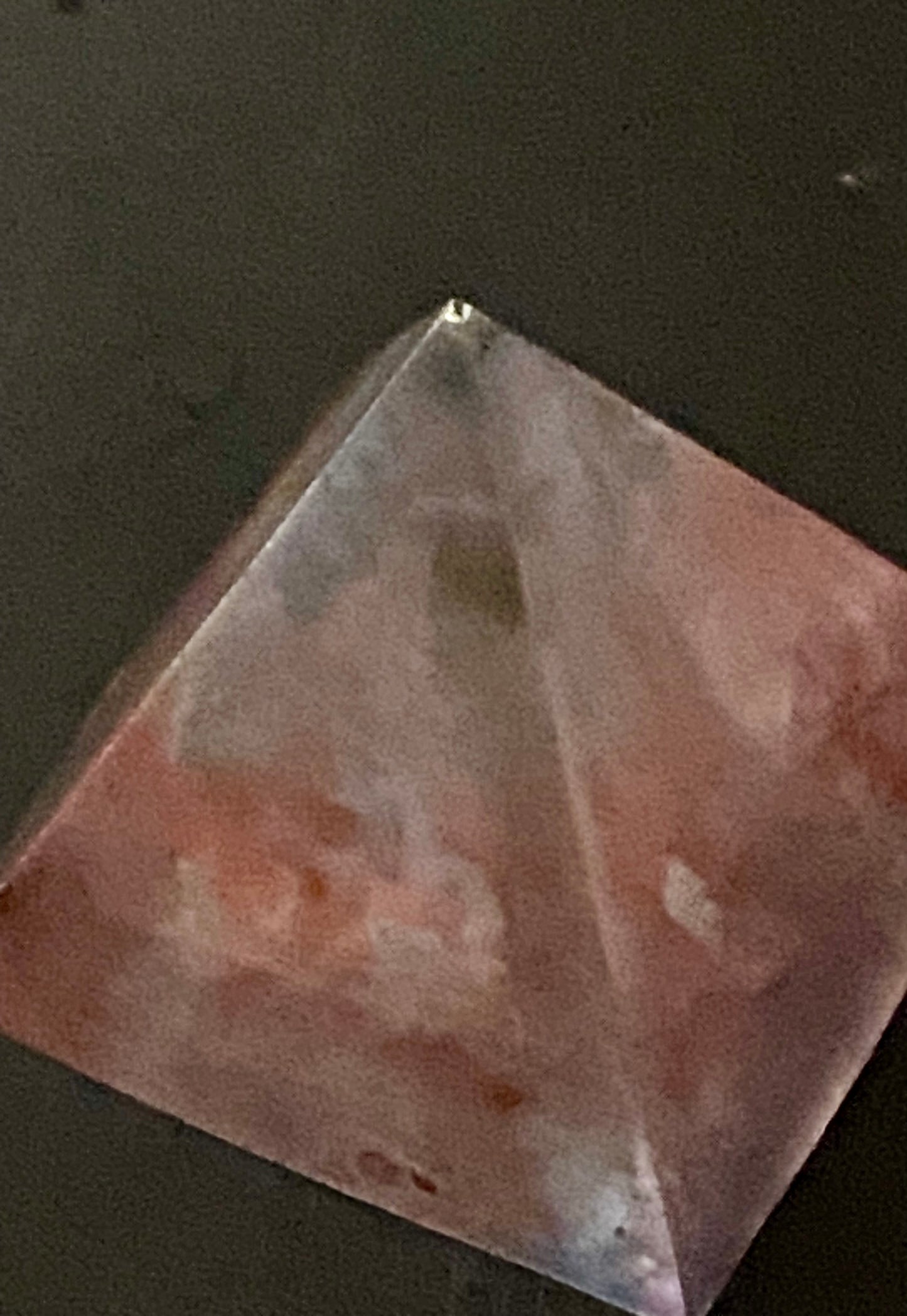 Angel Whispers Resin Pyramid
