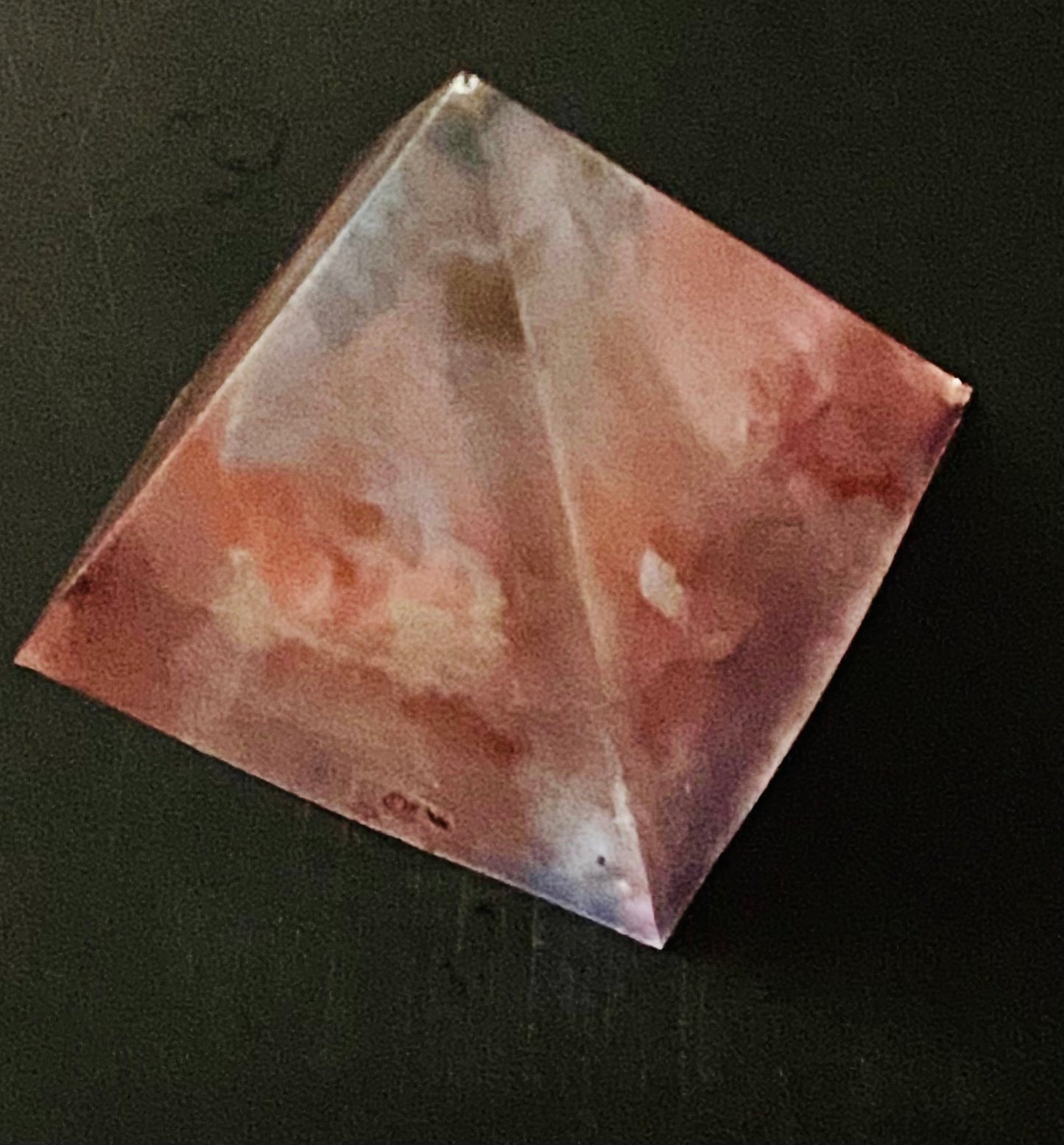 Angel Whispers Resin Pyramid