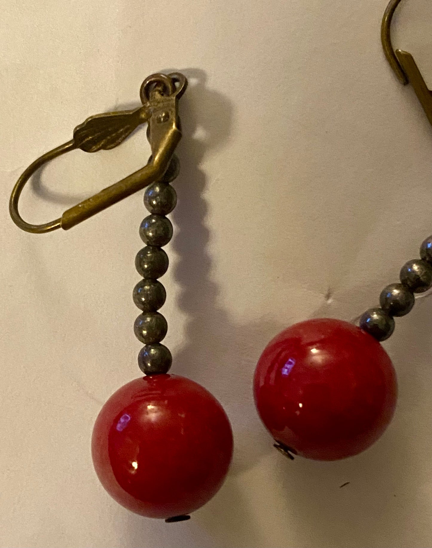 Cherry Look earrings
